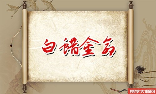 2001年白蜡金命女孩 ,善于投Zi理Cai和感情
