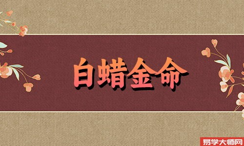 免费算命:白蜡金命与什么相配