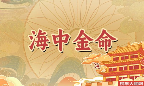 海中金命五行缺什么,怎么样补救?