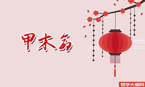 生于甲木日的女孩,身材高挑且娟秀挺直