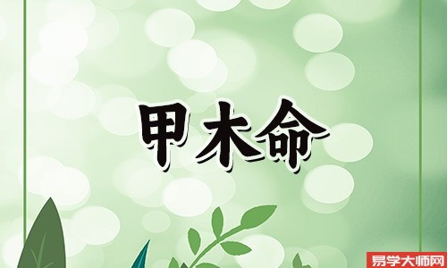 甲木日柱,甲戌日柱分析