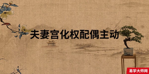 夫妻宫化权配偶主动