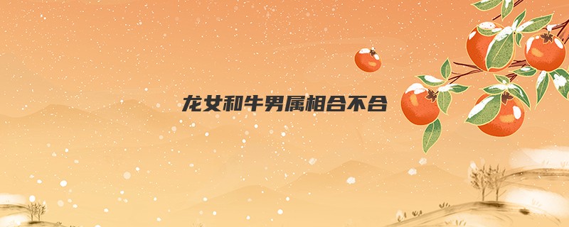 龙女和牛男属相合不合