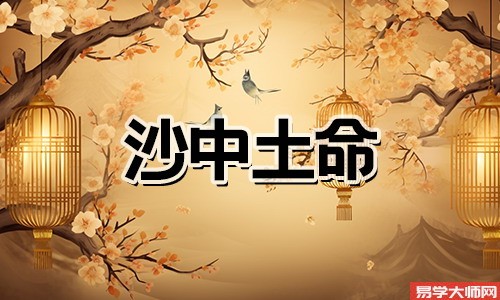 沙中土命忌讳什么颜色?