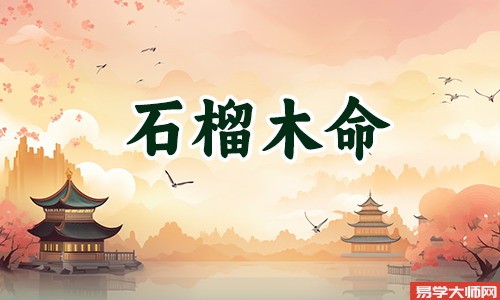 石榴木命的男人如何找好老婆,佩戴黑檀木?