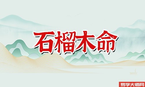 石榴木命人的财运会怎么样?