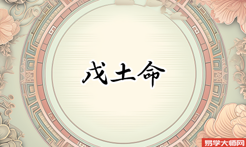 戊土命的人是贵人吗?
