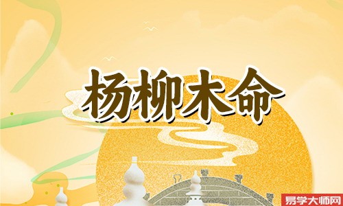 杨柳木的命理解析